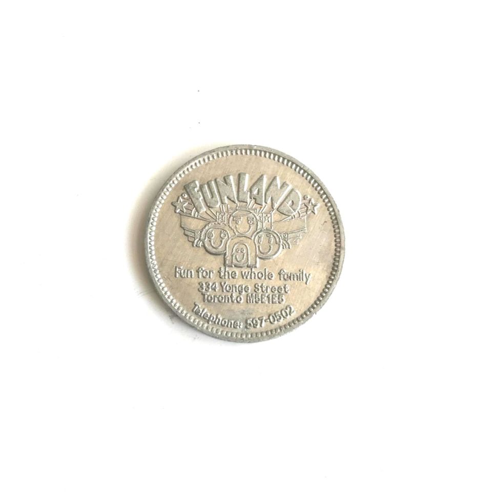 Funland Souvenir Token - Toronto / Jeton