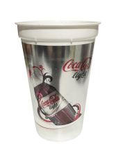 Coca Cola Light / Sert Plastik Bardak