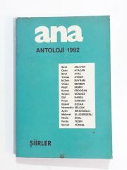 Ana Dergisi 1992 Antoloji Şiirler - Dergi