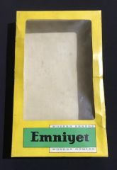 Emniyet Modern Gömlek - Karton Gömlek Kutusu / 1970'ler