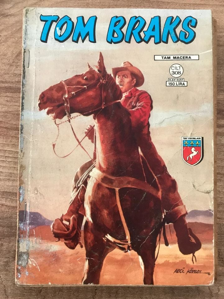 Tom Braks - Kinston şerifi - No:308 / Çizgi Roman