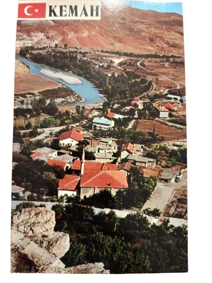 Kemah - 1970'li yıllara ait kartpostal / Arkası yazısız