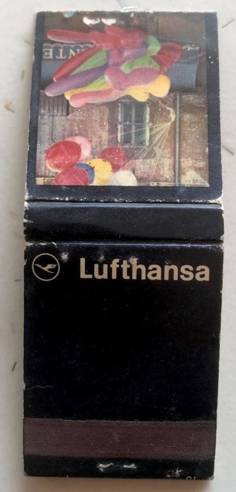 Lufthansa - Peter Stuyvesan / Eski kibrit