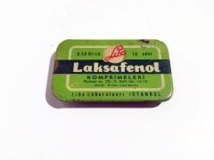 Laksafenol / Liba Laboratuarı - Eski İlaç Şişeleri