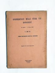 Ondördüncü Milli Türk Tıp Kongresi / Dr. Ahmet Rasim ONAT - Kitap
