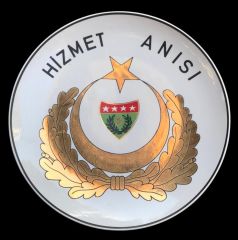 Kara Kuvvetleri Komutanlığı 2. Ordu - Hizmet Anısı / Sümerbank hatıra tabak