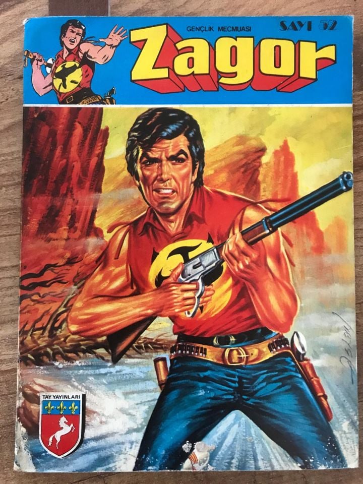 Zagor - Sayı: 52 / Tay Yayınları, Çizgi roman