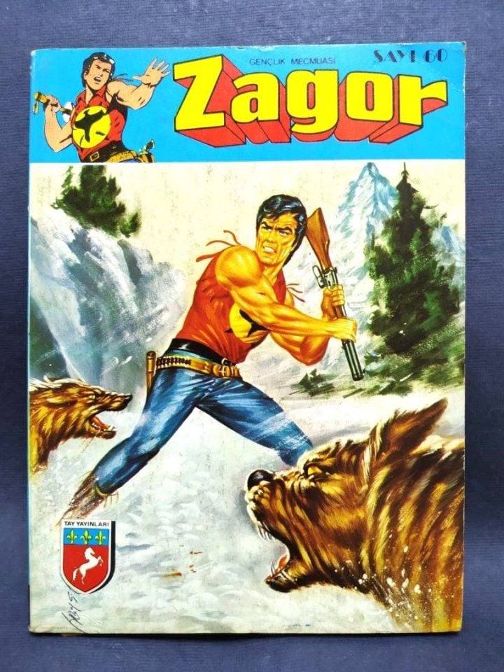 Zagor - Sayı:  60 / Tay Yayınları, Çizgi roman