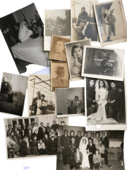 14 adet fotoğraf - Sosyal yaşam, gelin damat