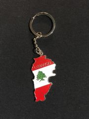 Lebanon / Lübnan - Harita anahtarlık