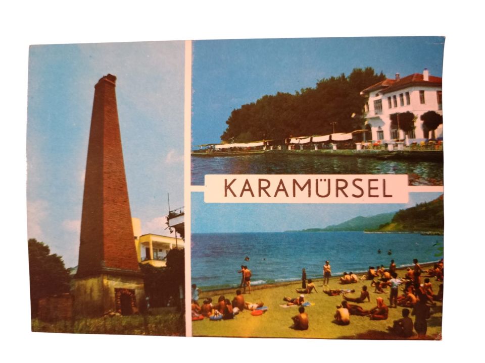 Karamürsel - İlk Türk Mensucat Fabrikası - 1970'li yıllara ait kartpostal / Arkası yazısız