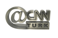 Cnn Türk - Metal kağıt ağırlığı