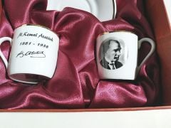 TBMM Milli Saraylar,  Yıldız Porselen Atatürk - Çift fincan