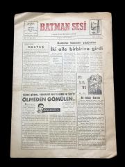 Batman Sesi Gazetesi - 12 Şubat 1969