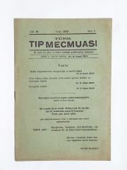 Türk Tıp Mecmuası Sayı:1 / 1949