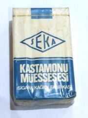 Seka Kastamonu Müessesesi Sigara Kağıdı Fabrikası - Eski sigara