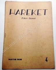 Hareket Fikir - Sanat Mayıs 1939 - 4