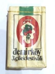 Demirköy 3. çilek festivali 1983 - Eski sigara