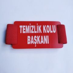 Temizlik Kolu Başkanı - Okul Kolluğu