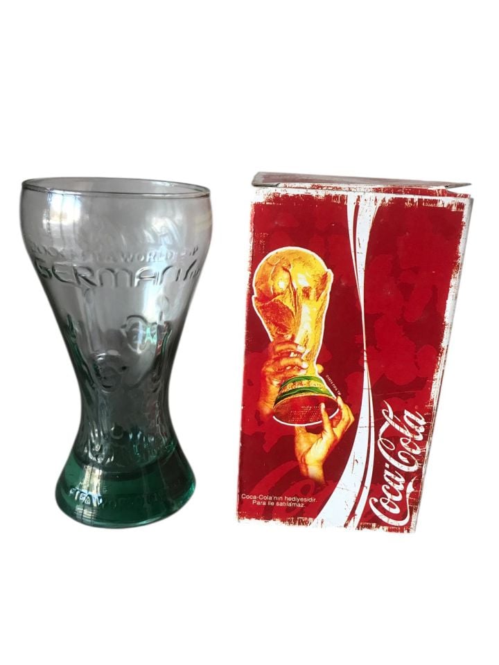 Coca cola - 2006 Fifa Dünya Kupası - Kutusunda hatıra bardak