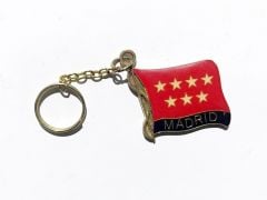 Madrid Bayrak - Anahtarlık
