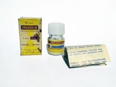 Orgabolin / Santa Farma İlaç Fabrikası - İlaç kutusu
