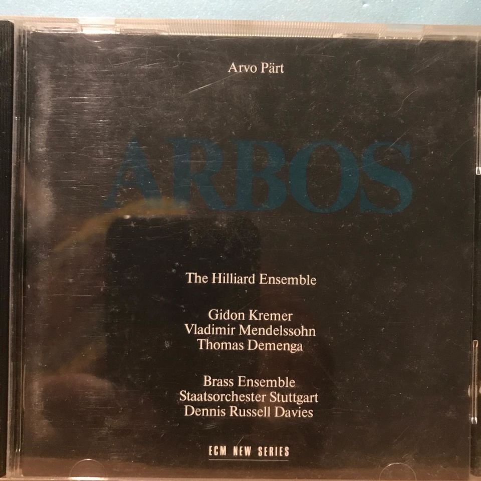 Arvo Part - Arbos - Hilliard & Brass Ensembles & Gidon Kremer, 1987 / Cd