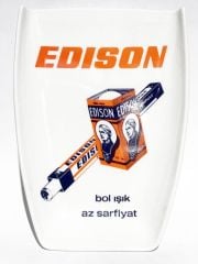 Edison ampulleri - Bozuk para tabağı / 1970'ler