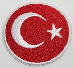 Ay Yıldız kumaş arma - Peç