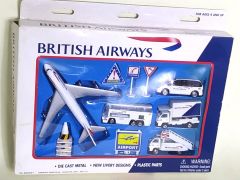 British Airways / Die cast metal, new livery design, plastic parts - Oyuncak