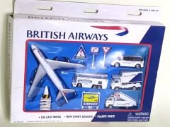 British Airways / Die cast metal, new livery design, plastic parts - Oyuncak