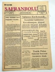 Bizim Safranbolu gazetesi, 27 Eylül 1983 Safranbolu - Efemera