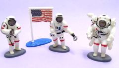 Amerika'lı astronotlar / Plastik figür - Oyuncak