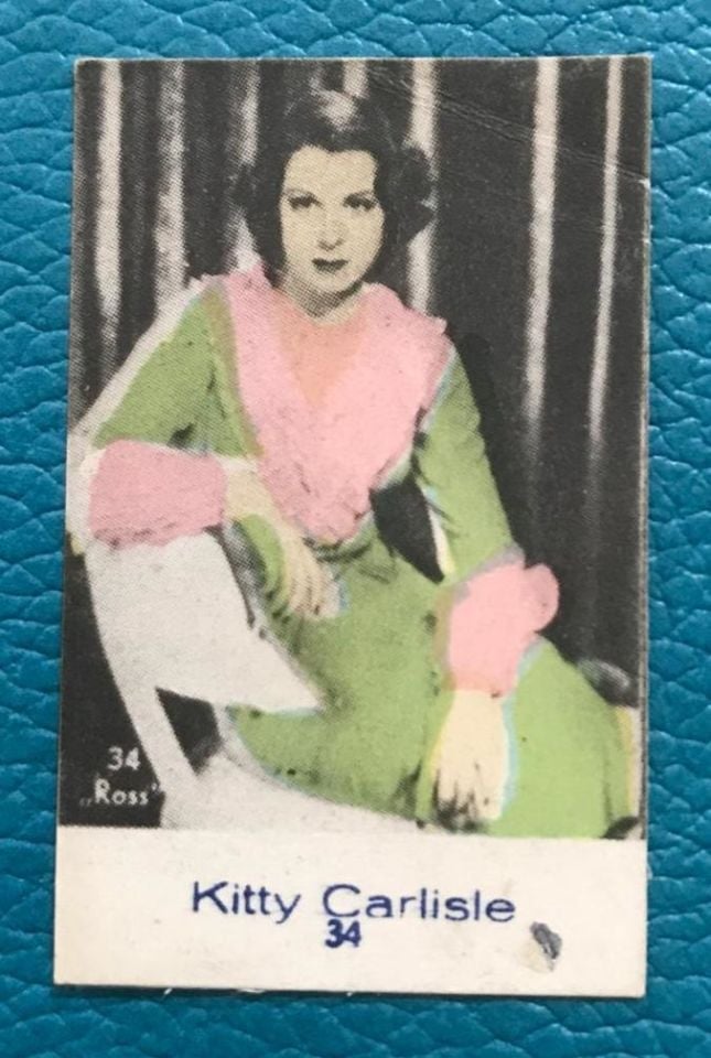 Kitty CARLİSLE - Sakız Şekerleme Kartları