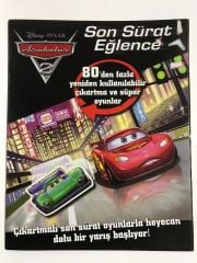 Disney Pixar Arabalar - Son Sürat Eğlence / Çıkartmalar