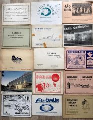 İstanbul'un, çeşitli düğün salonları ve eğlence mekanlarına ait fotoğraf kapları