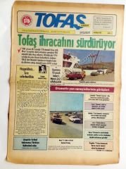 Tofaş Haber Gazetesi  Sayı: 5 - Efemera