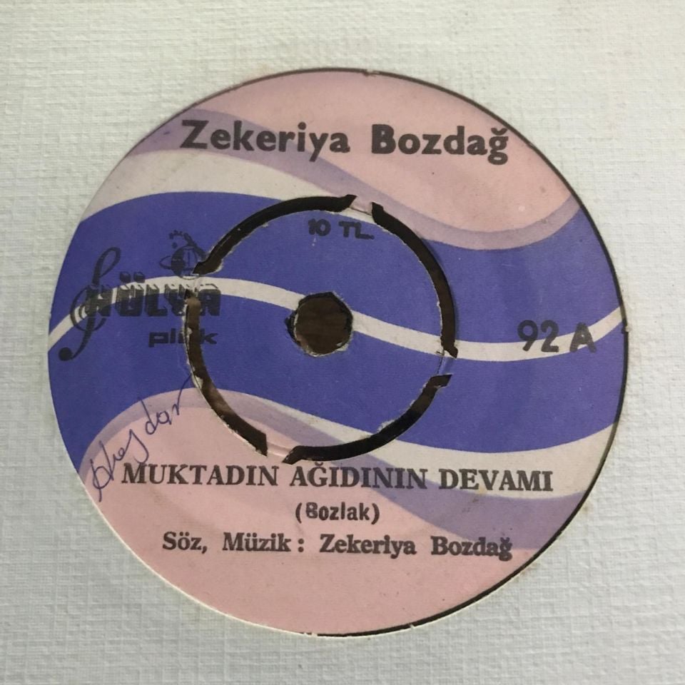 Zekeriya Bozdağ - Muktadın ağıdının devamı - Tut kaynana dilini / Ağıt - 45'lik plak