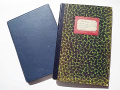 2 adet,1976-1980 tarihli, Rumca notların olduğu defter
