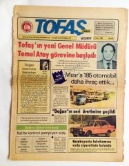 Tofaş Haber Gazetesi  Sayı: 9 - Efemera