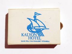 Kalyon Hotel /Akbank reklamlı kibrit