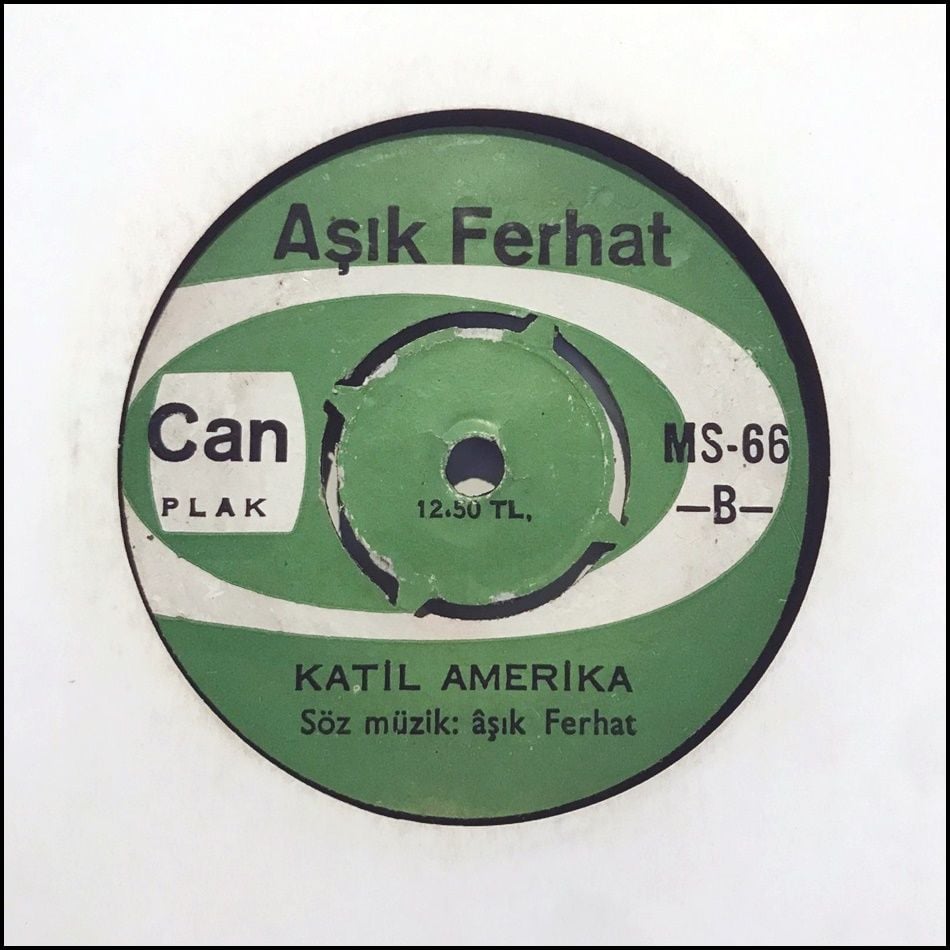 Katil Amerika - Haydi haydi işçi kardeş / Aşık Ferhat - 45'lik PLAK