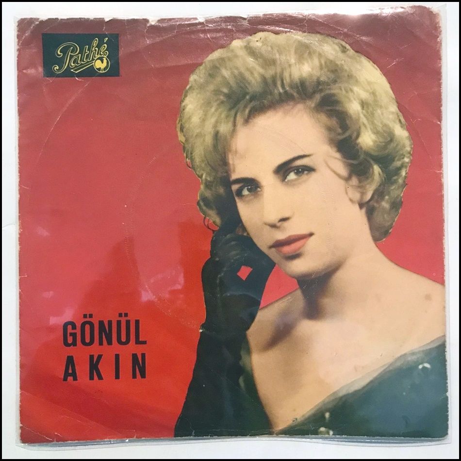 Gönül AKIN - Plak kabı 7 Sadece kapaktır, içerisinde kapak yoktur.