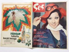 Nebahat ÇEHRE kapaklı Ses dergisi / Sadece dış kapaktır.