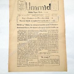 Ümmid gazetesi, 29 Ekim 1960 29 Ekim gazeteleri, Diyarbakır - Efemera