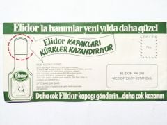 Elidor antetli, çekiliş zarfı - Efemera