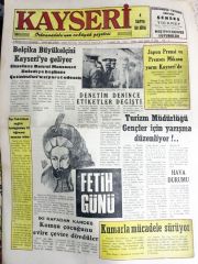 Kayseri Gazetesi - 21 Mayıs 1986