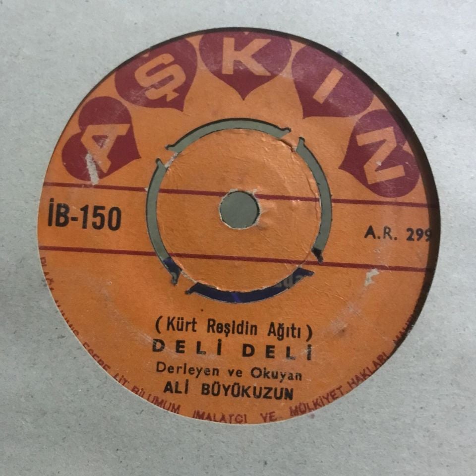 Kürt Reşit'in ağıtı - Yoksulluğun kahrı zordur - Ali BÜYÜKUZUN / Ağıt - 45'lik plak