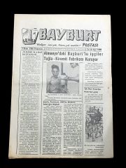 Bayburt Postası - 3 Ekim 1968
