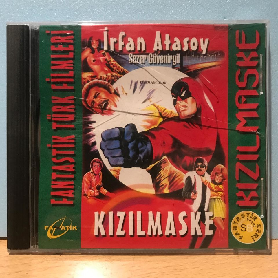 KIZILMASKE - İRFAN ATASOY, SEZER GÜVENİRGİL,  ÇETİN İNANÇ / 1968 - FANTASTİK YEŞİLÇAM / VCD